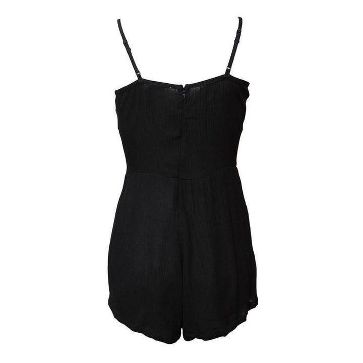 Embroidered Festival Playsuit