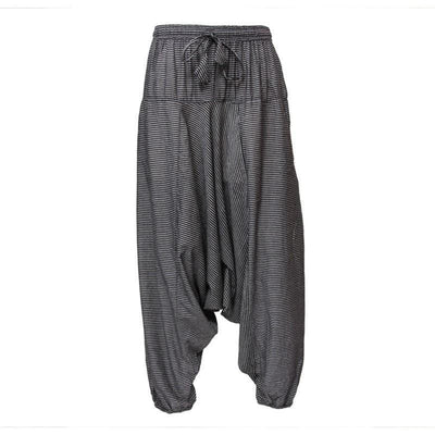 Striped Lounge Jogger Harem Pants