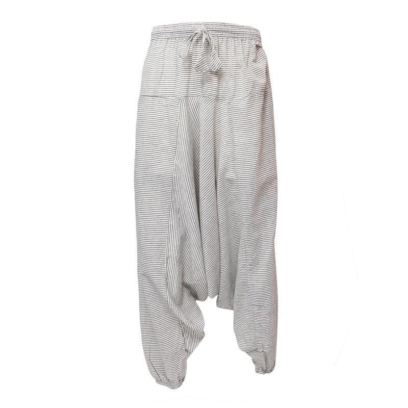 Striped Lounge Jogger Harem Pants – The Hippy Clothing Co.