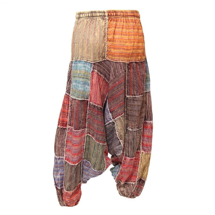 Chunky Stitch Low Crotch Jogger Pants