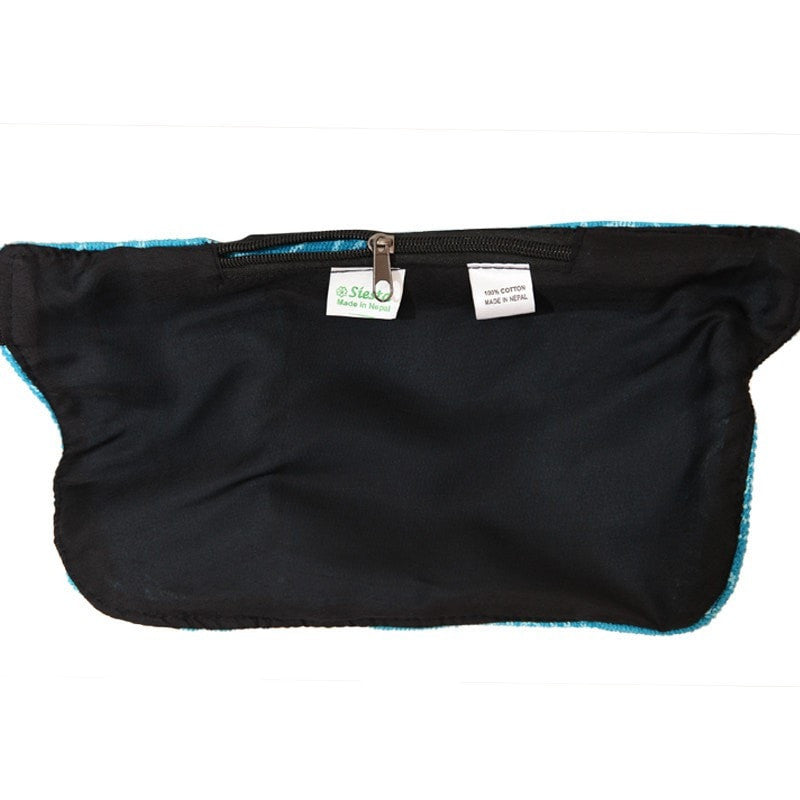Spiral Pattern Hemp Hip Bag