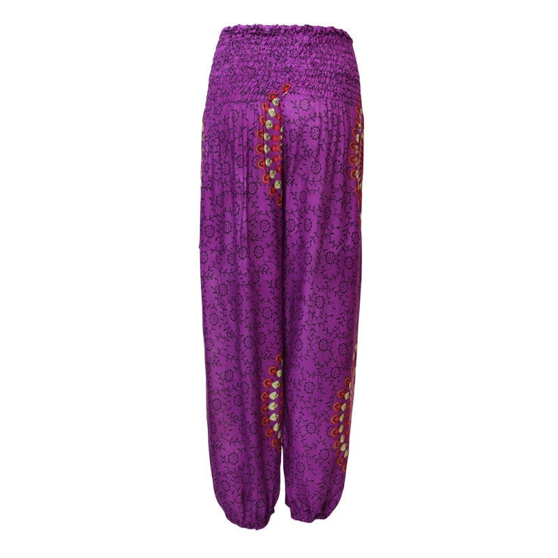 Floral Mandala Hippy Pants