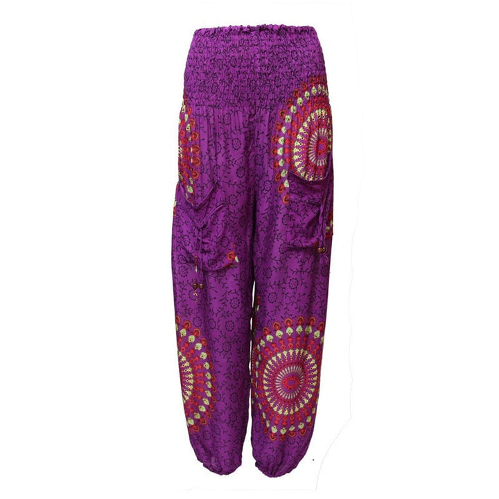 Floral Mandala Hippy Pants