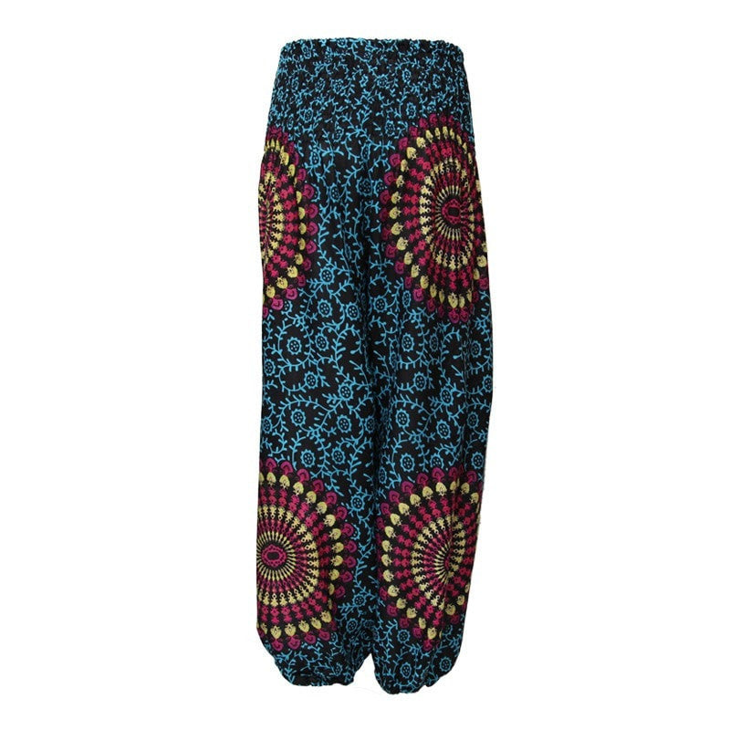 Floral Mandala Hippy Pants