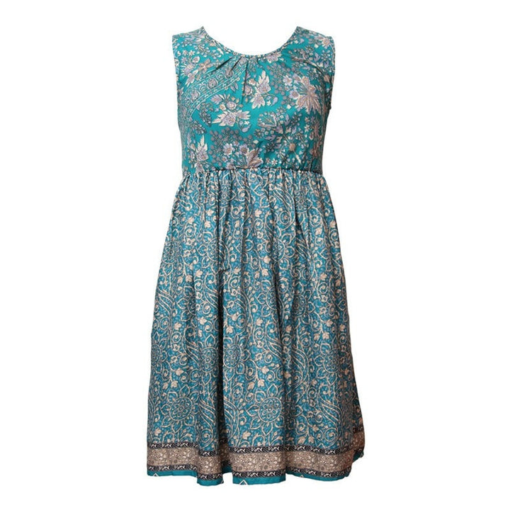 Mixed Ditsy Print Skater Dress