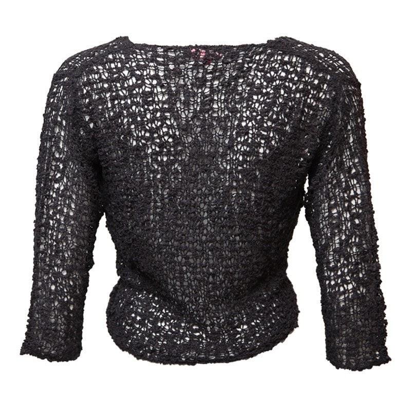 Loose Knit Open Cardigan