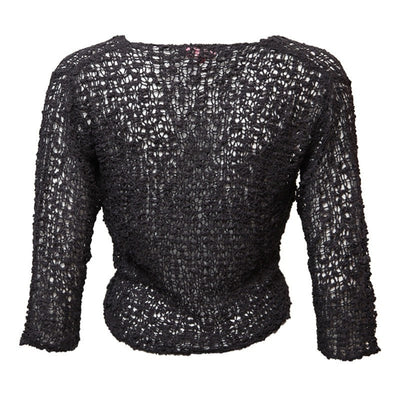 Loose Knit Open Cardigan