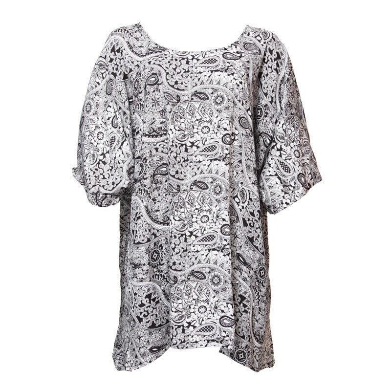 Longline Paisley Kaftan