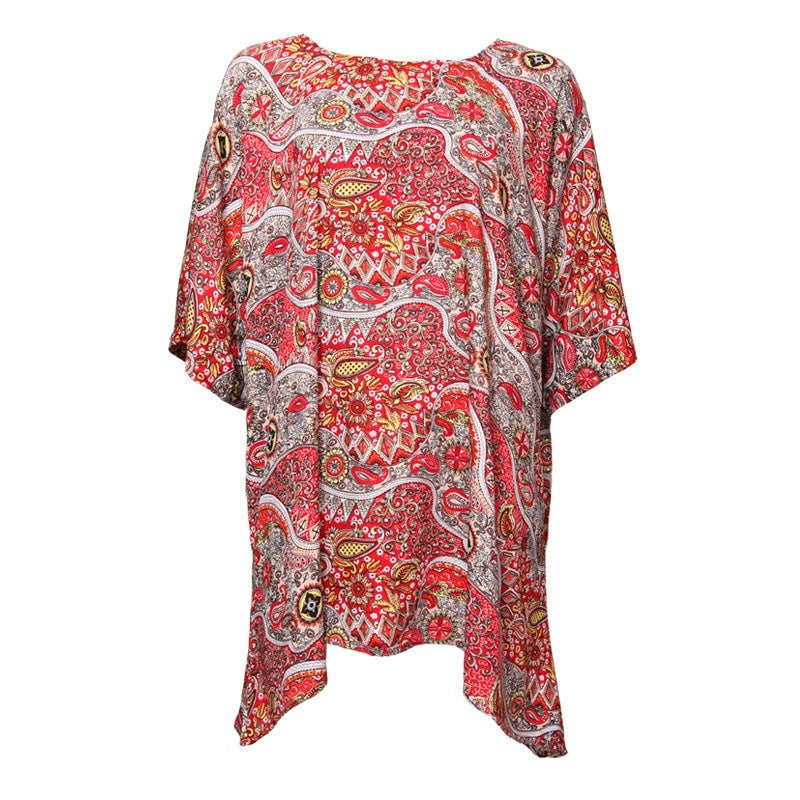 Longline Paisley Kaftan