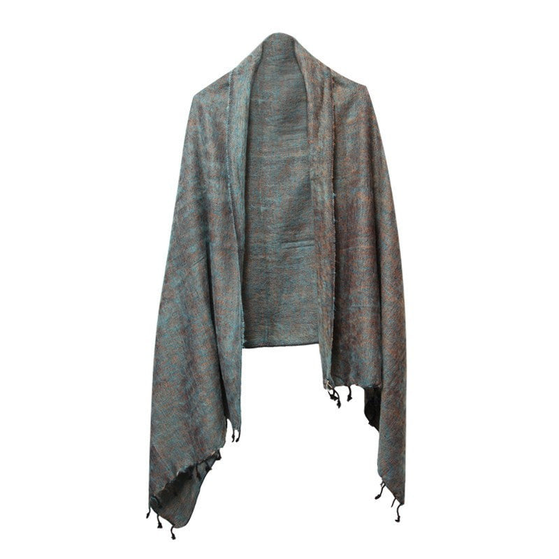 Large Soft Recycled Wool Scarf