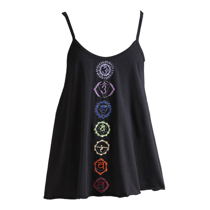 Chakra Swing Vest Top
