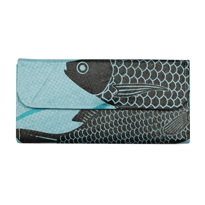 Fikay Blue Fish Eco Purse