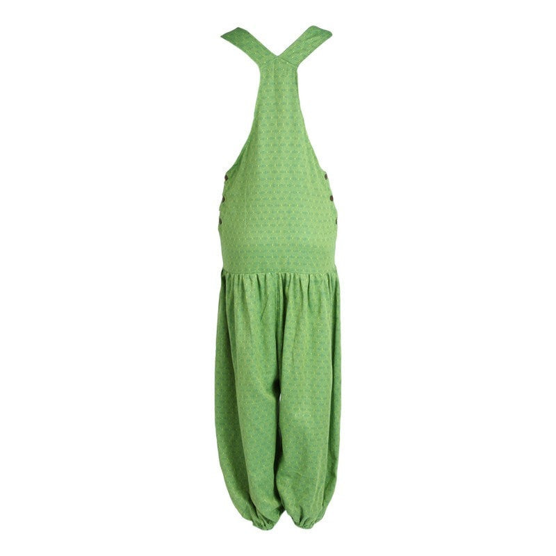 Drop Waist Mirrorwork Harem Dungarees