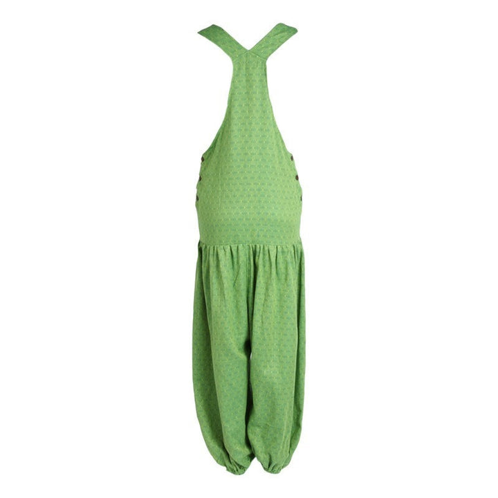 Drop Waist Mirrorwork Harem Dungarees