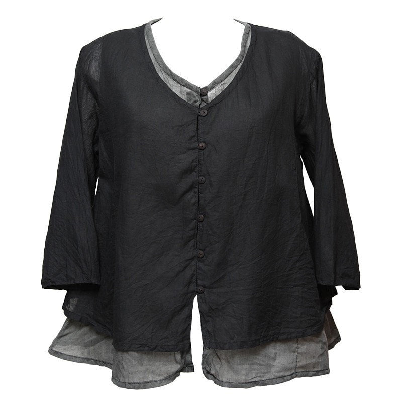 Relaxed Layered Blouse