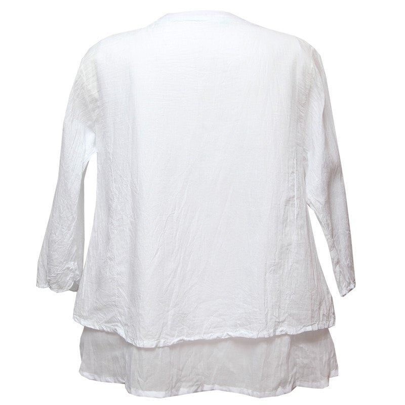 Relaxed Layered Blouse