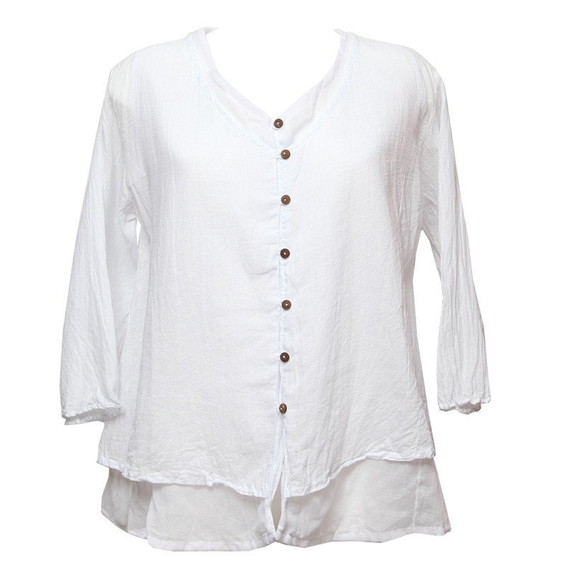 Relaxed Layered Blouse