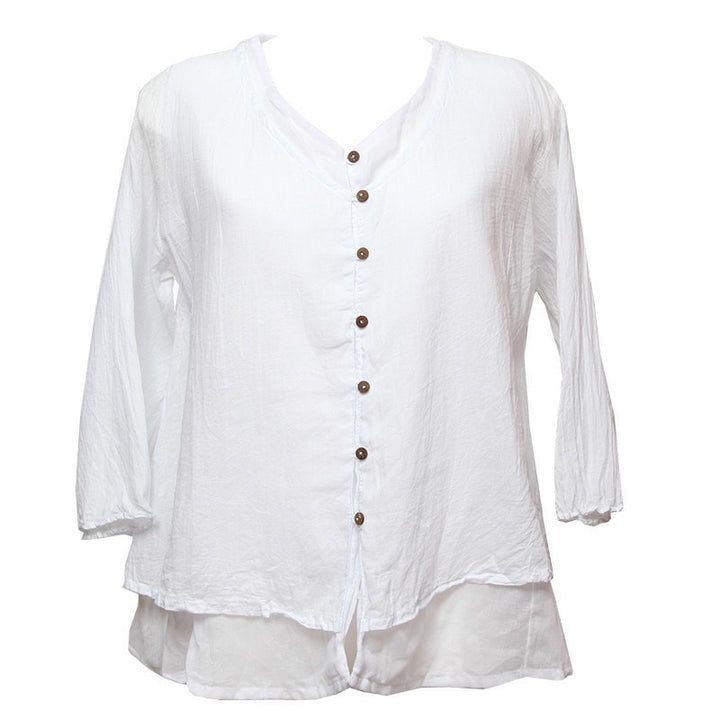 Relaxed Layered Blouse