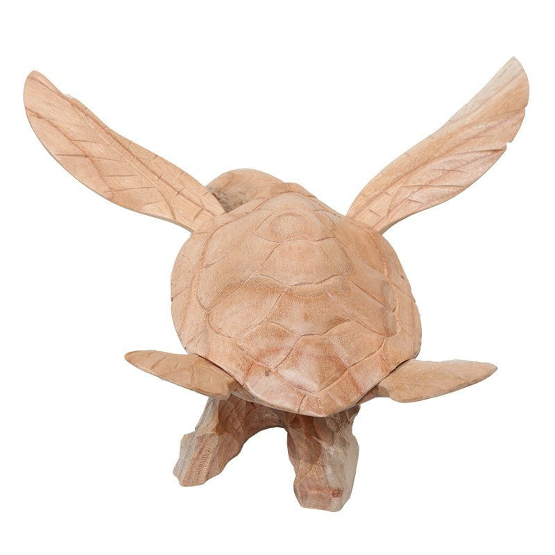 Large Wooden Turtle