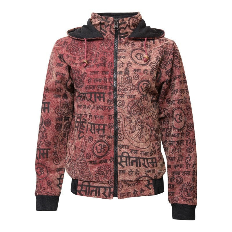 Nepalese Bomber Jacket with Hood