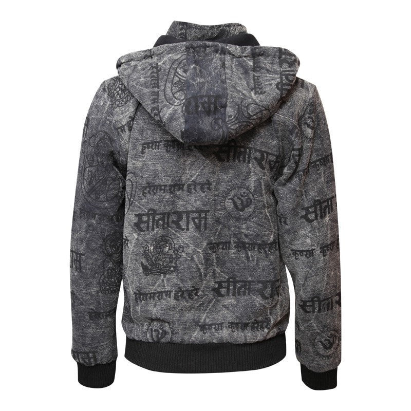 Nepalese Bomber Jacket with Hood