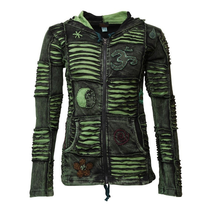 Peace Ripped Pixie Hoodie