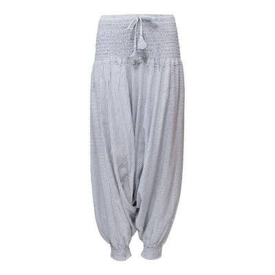 Men's Striped Cotton Aladdin Pants
