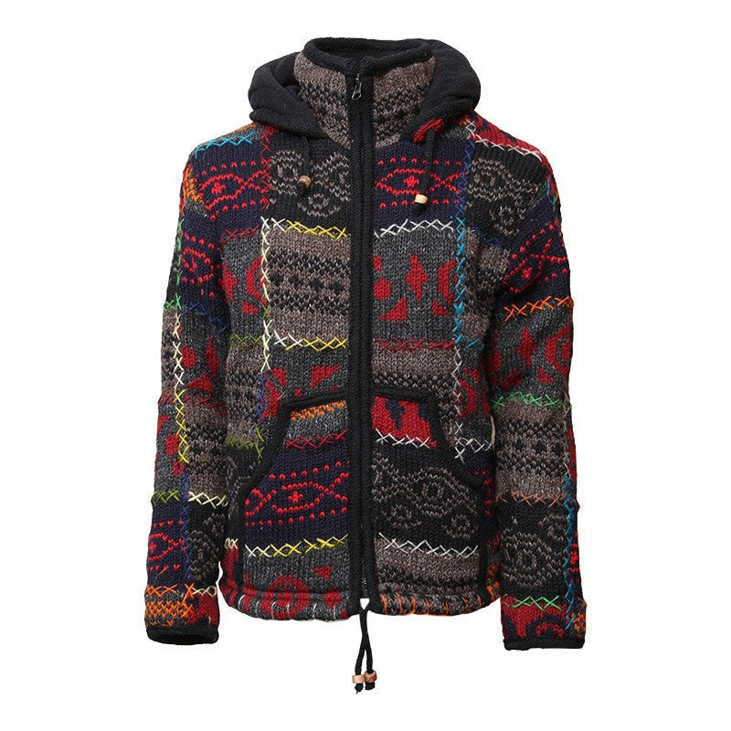 Chunky Knitted Woolly Jacket