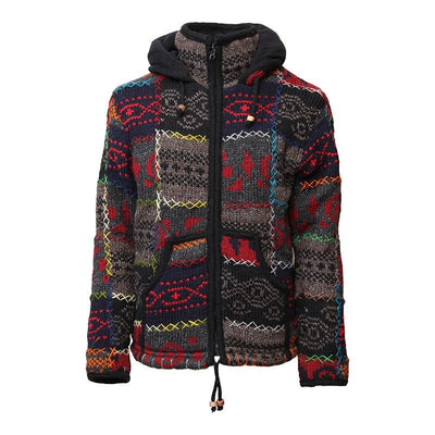 Chunky Knitted Woolly Jacket