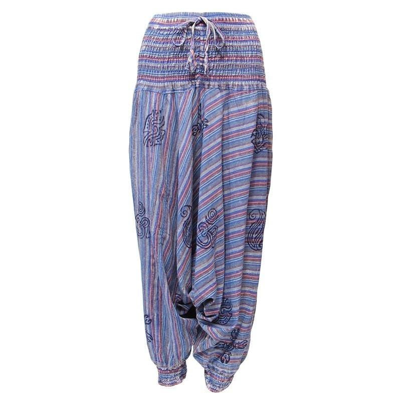 Men's Acid Wash Drop Harem Pants