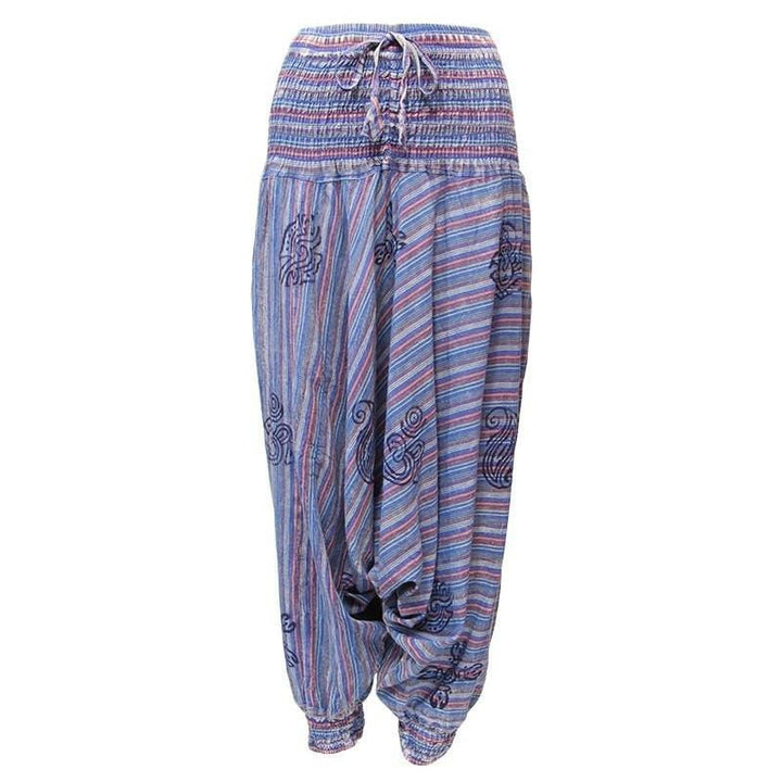 Men's Acid Wash Drop Harem Pants
