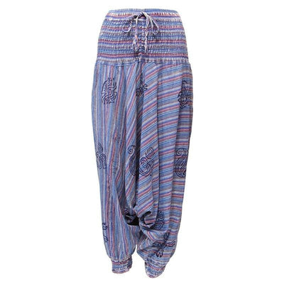 Men's Acid Wash Drop Harem Pants