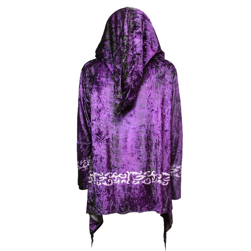 Oversized Velour Hoodie