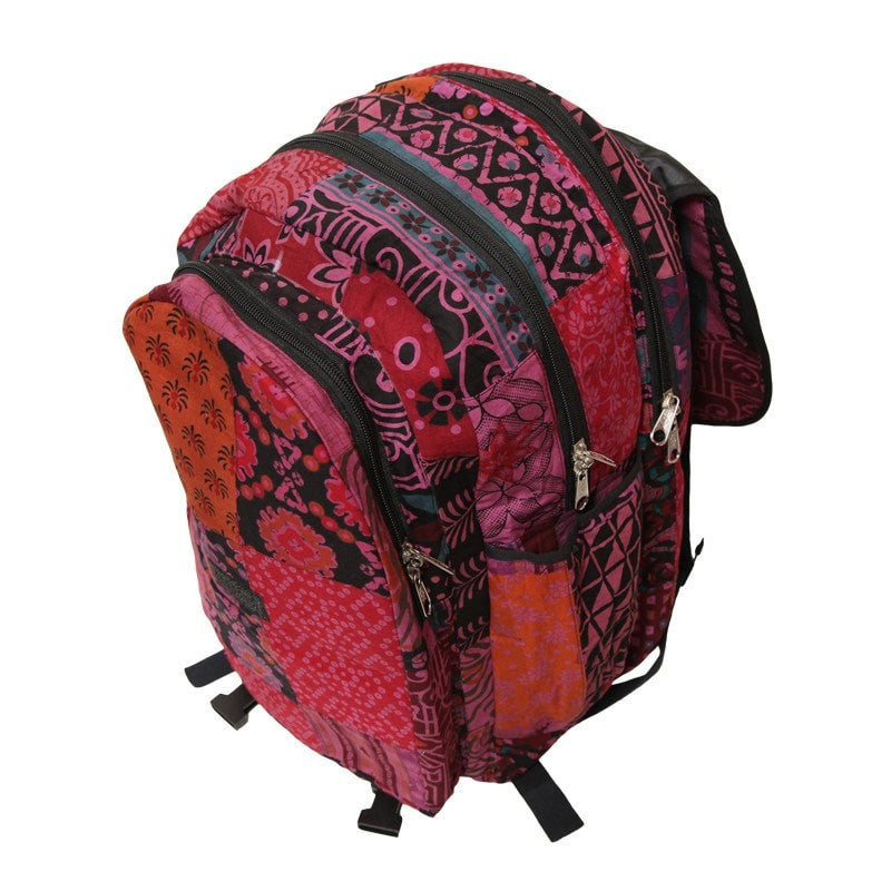Patterned Travel Backpack