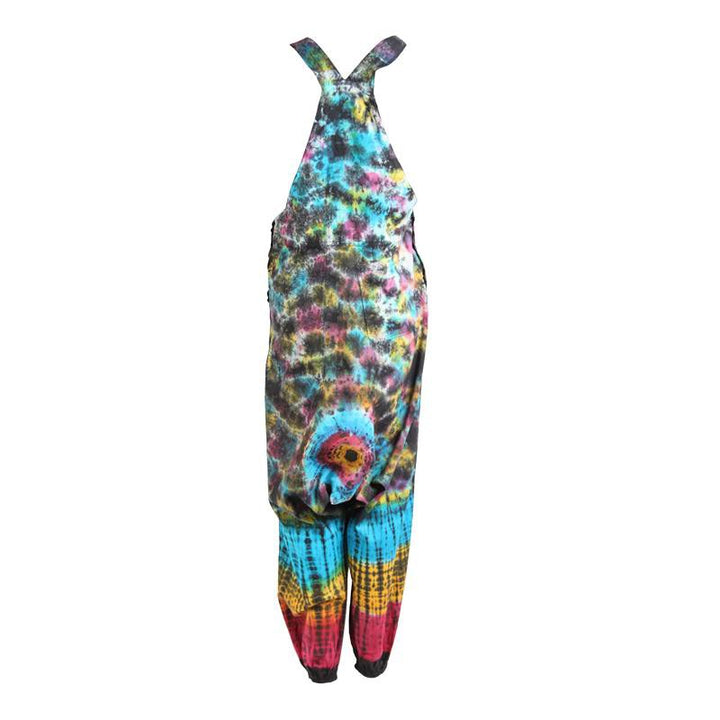 Tie Dye Harem Dungarees