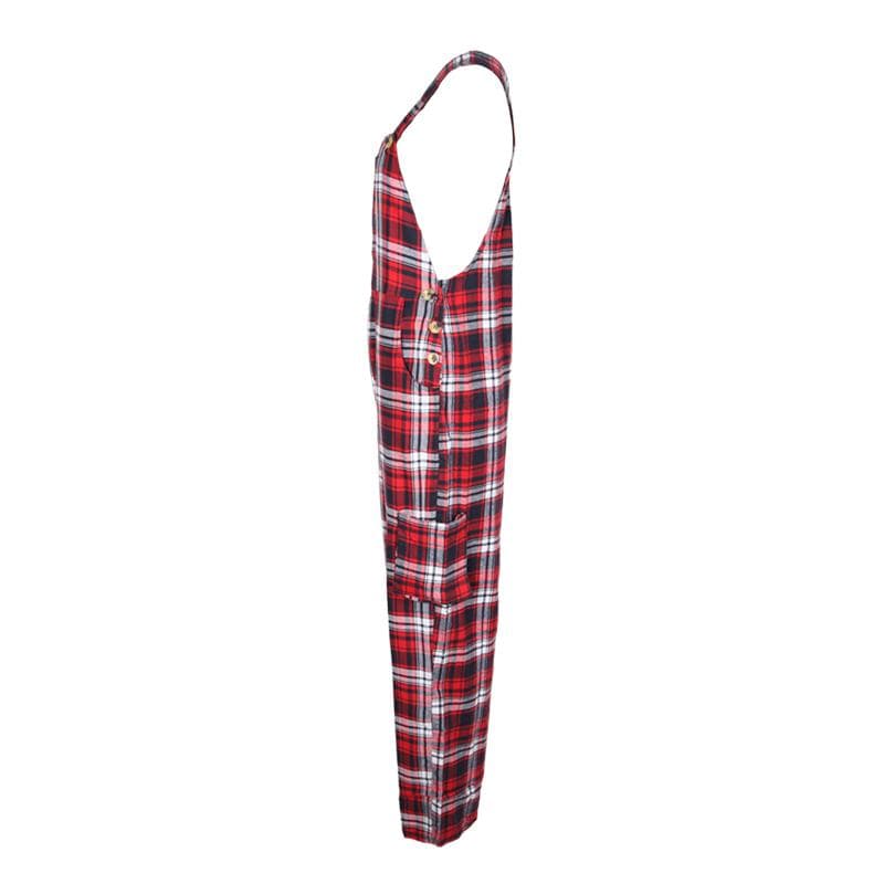 Tartan Dungarees.. The Hippy Clothing Co.