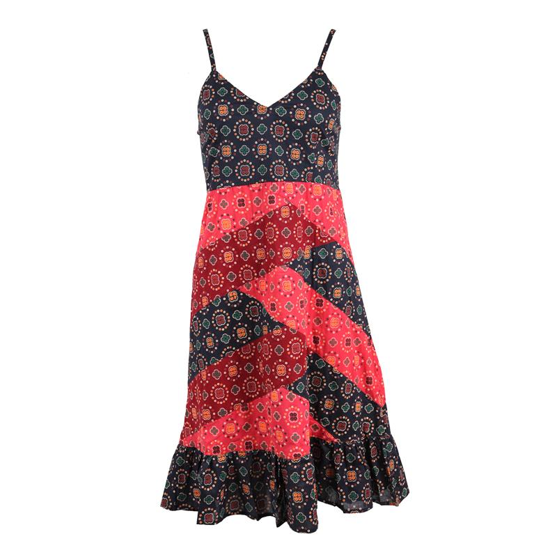 Block Print Sun Dress
