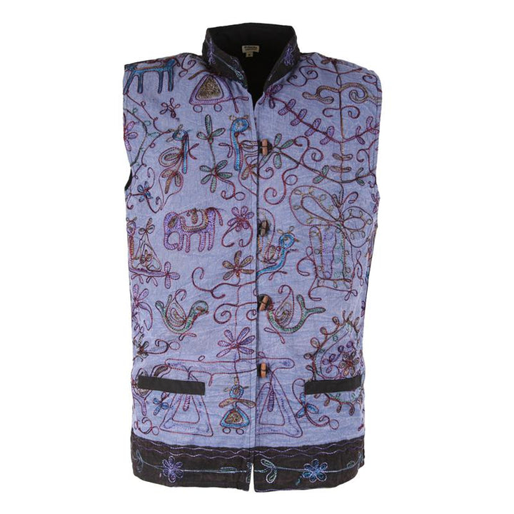 Embroidered Nehru Waistcoat