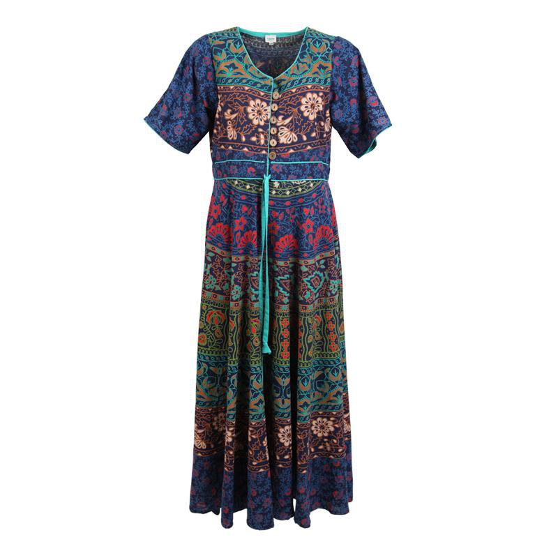 Printed Maxi Dress