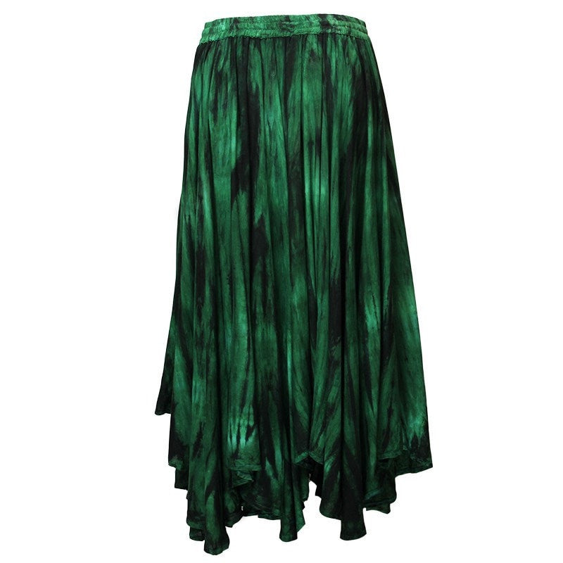 Midi Embroidered Tie Dye Gypsy Skirt – The Hippy Clothing Co.