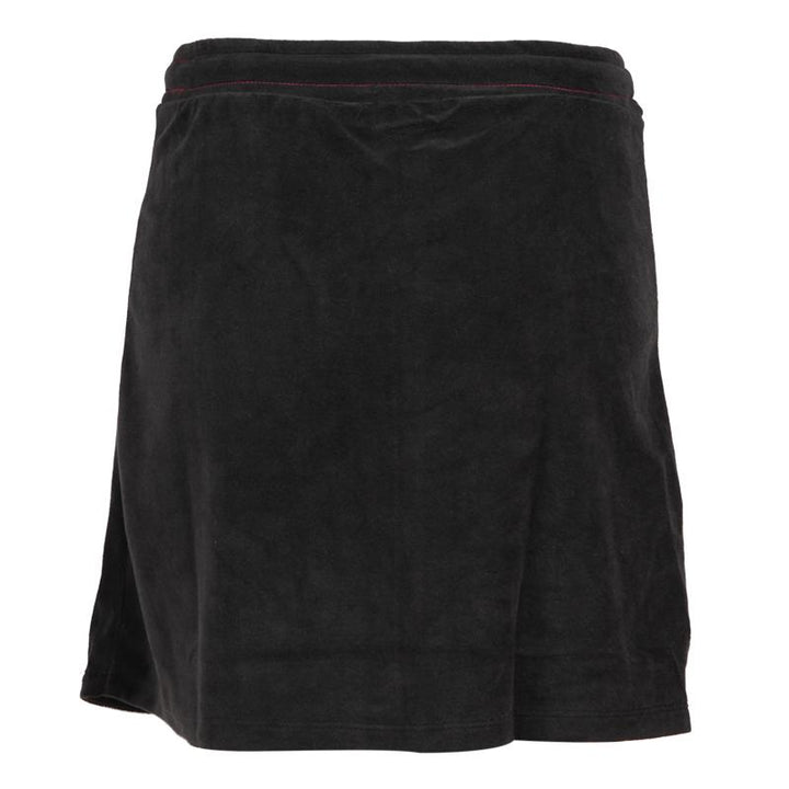Black Velvet A-Line Skirt