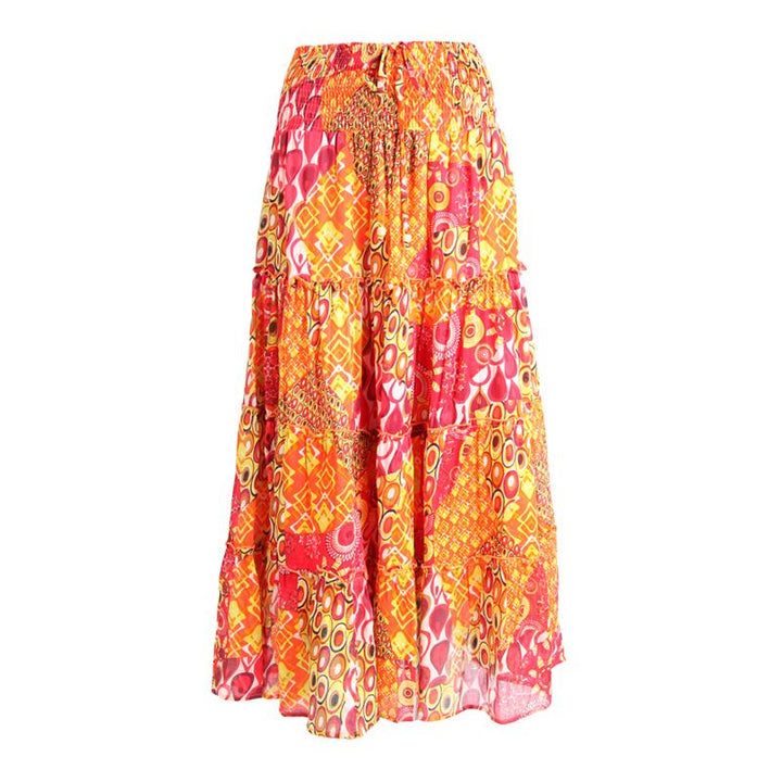 Long Cotton Gypsy Skirt