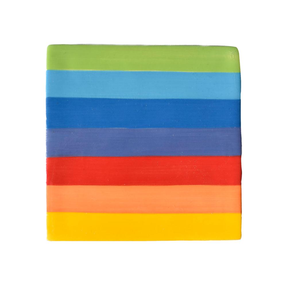 Rainbow Ceramic Coaster