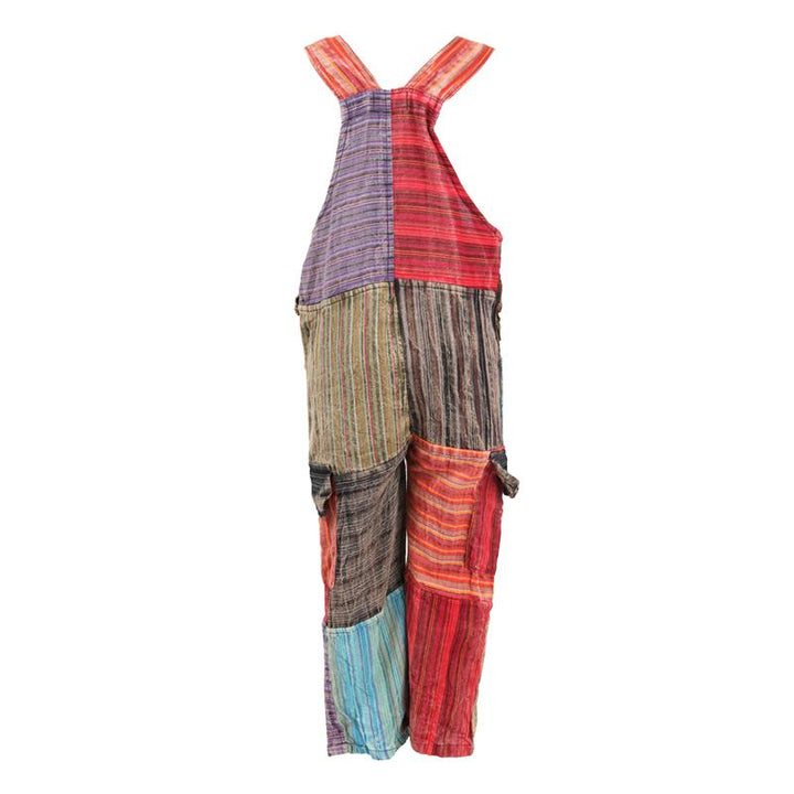 Kids Patchwork Dungarees..