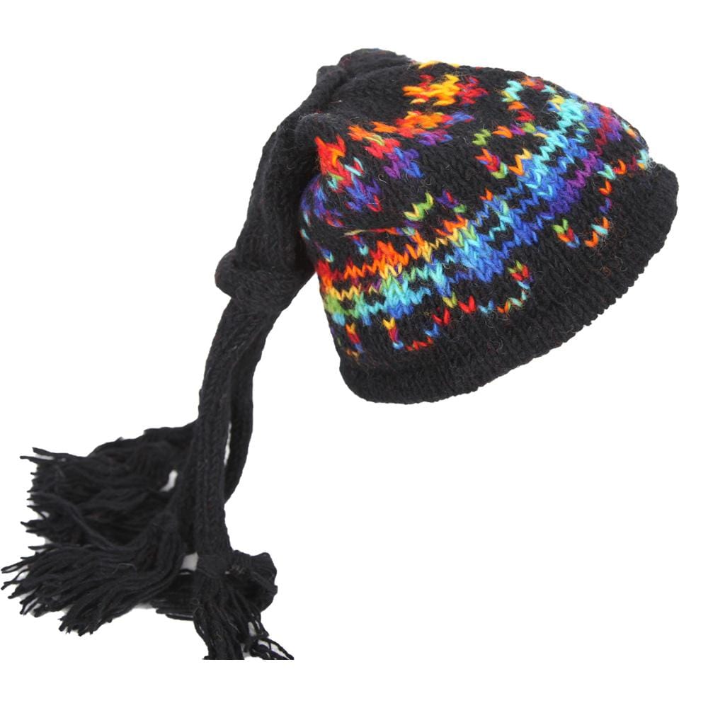 Slouch Beanie Tassel Hat