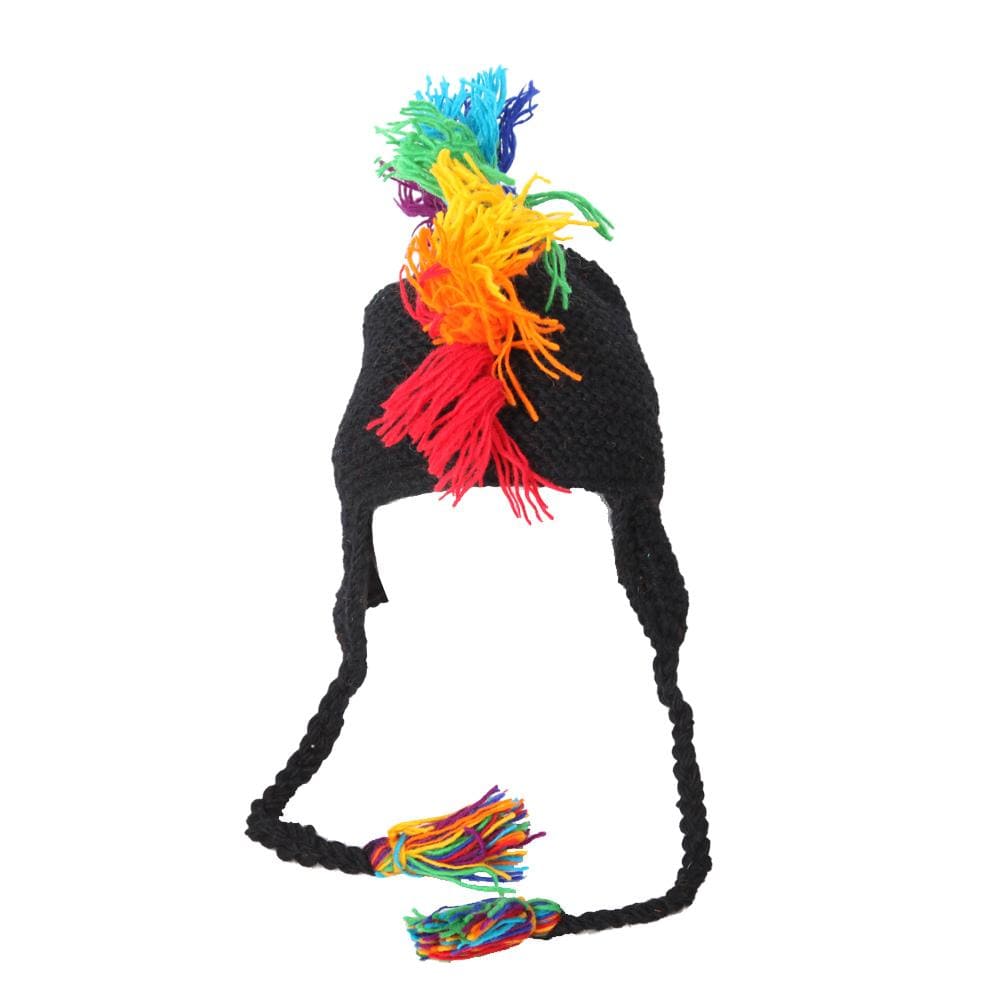 Rainbow Mohawk Hat