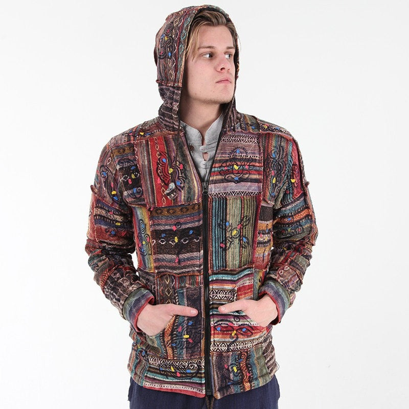 Painted Gheri Patchwork Jacket