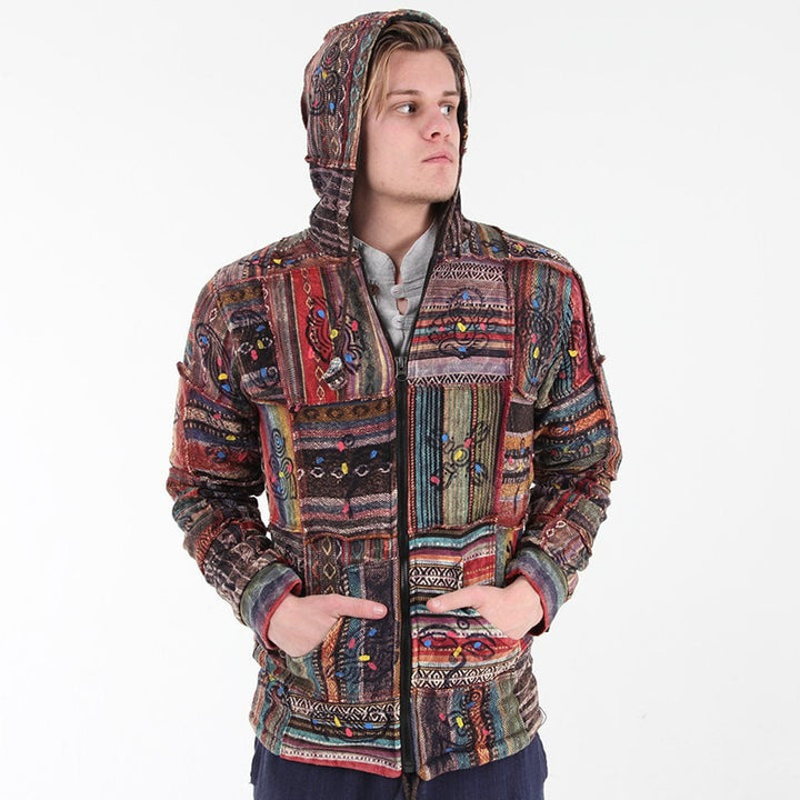 Painted Gheri Patchwork Jacket