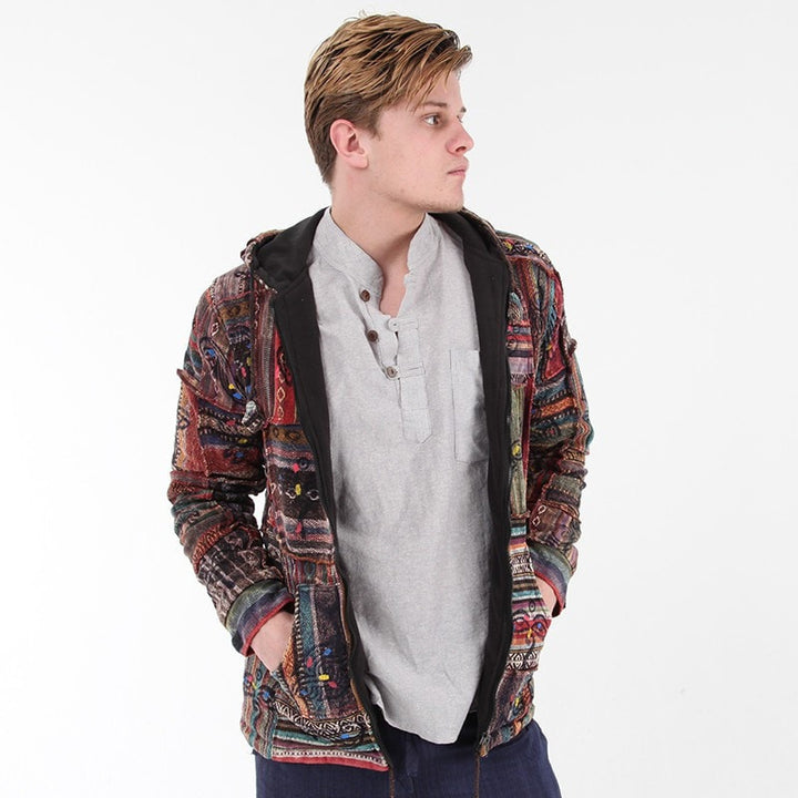 Painted Gheri Patchwork Jacket