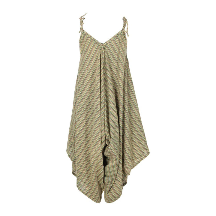 Tie Shoulder Harem Jumpsuit